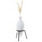 Uniquewise Roman Style Ancient Pointed Amphora Vase on Metal Tripod Stand QI003859 - alternate 1